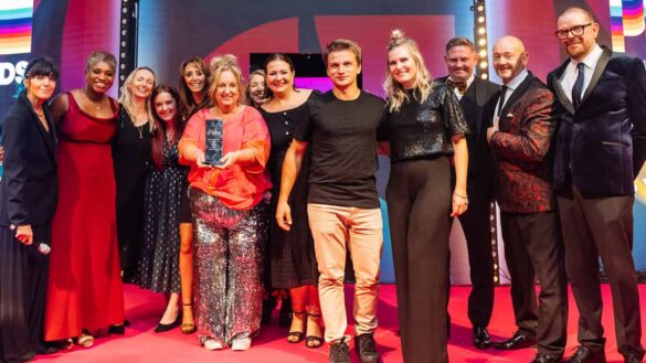 The Government of Jersey's HR Team of the Year at the Personnel Today Awards 2023. Photo: Leo Johnson