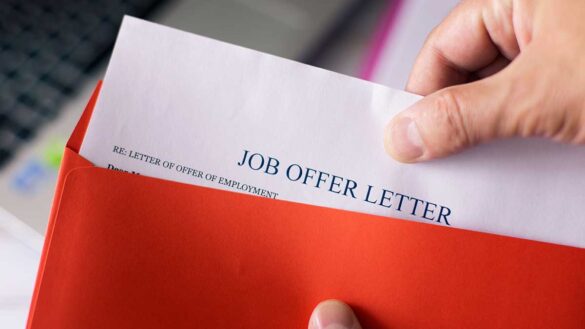 Job offer letter