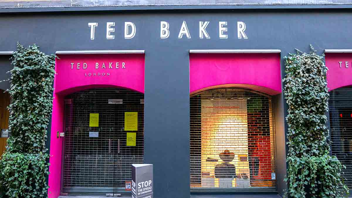 Hundreds of jobs to go as Ted Baker closes UK stores