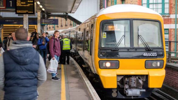 Train at London Bridge