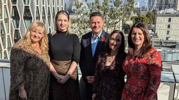 Darlington nurses single-sex changing room. Photo shows Wes Streeting with the nurses.