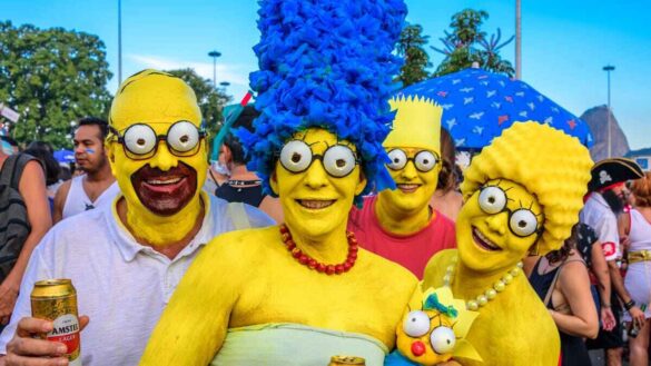 Marge Simpson cosplay