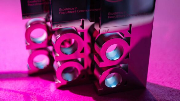 RAD Awards 2025 shortlist: photo shows trophies from the previous event