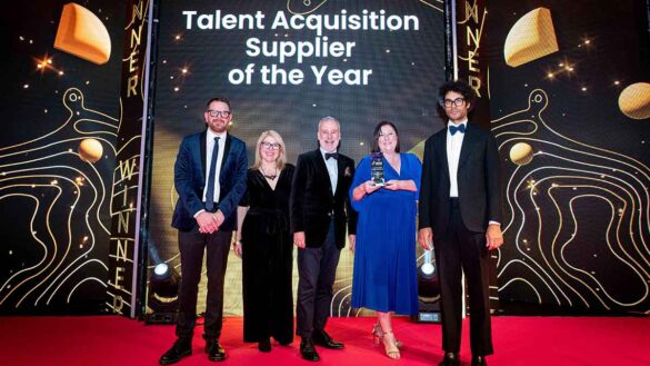 PeopleScout are crowned Talent Acquisition Supplier of the Year for their work with Heathrow at the Personnel Today Awards 2024