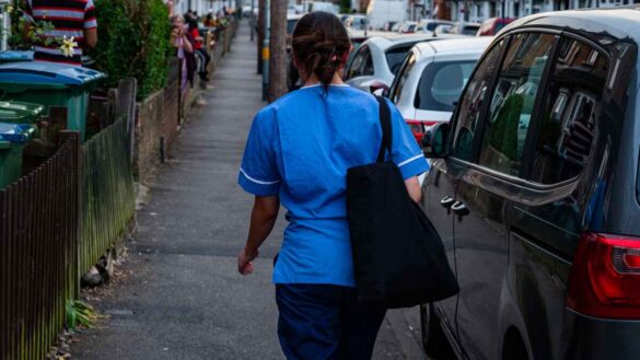 Care worker on call